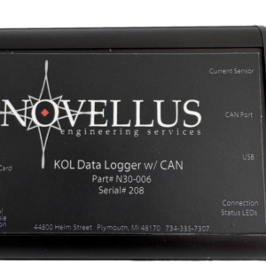 Key Off Logger (KOL) with Bluetooth and CAN